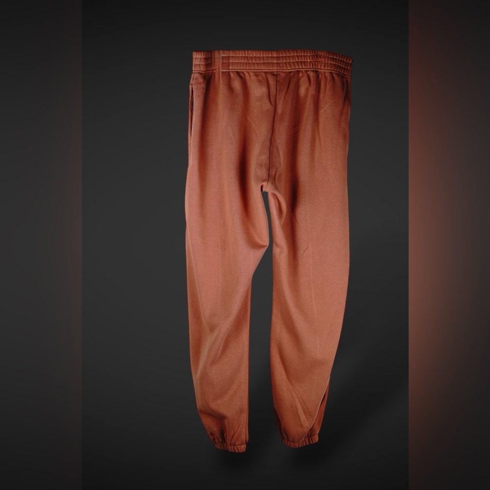 Nike Women’s Rust Orange Sportswear Essential Fleece Joggers Sweatpants Size L - Picture 7 of 17